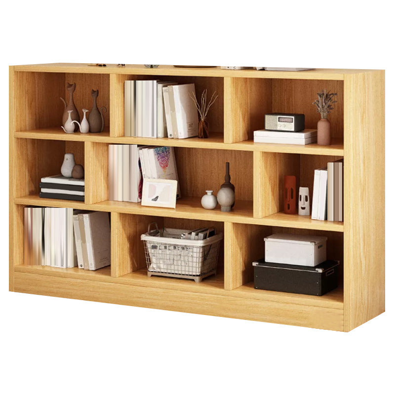 39.4" H X 9.1"W Engineered Wood Bookcase Modern Closed Back Standard Book Shelf