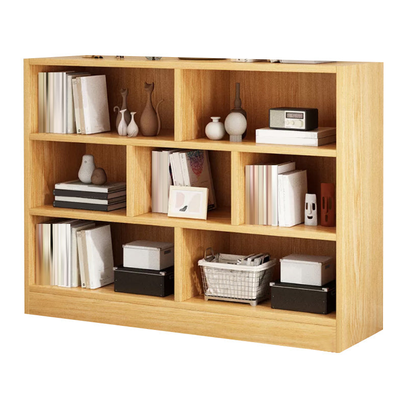 39.4" H X 9.1"W Engineered Wood Bookcase Modern Closed Back Standard Book Shelf