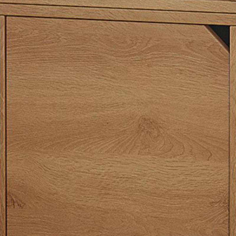 11.8" W Wooden Square Bookshelf Modern Closed Storage Bookcase for Home Office