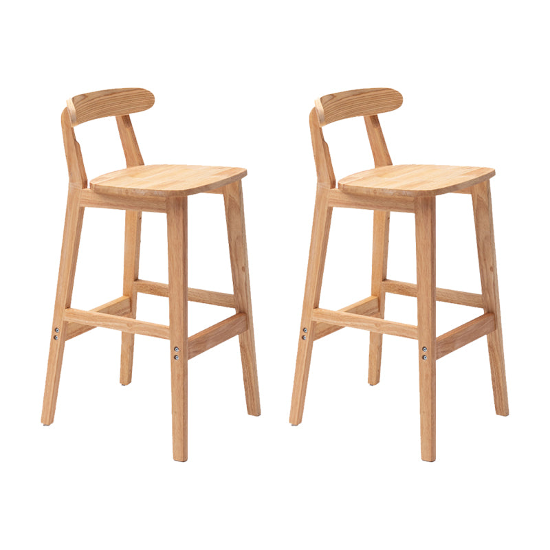 Scandinavian Wood Stool Fabric Cushion in Matte Finish for Indoor