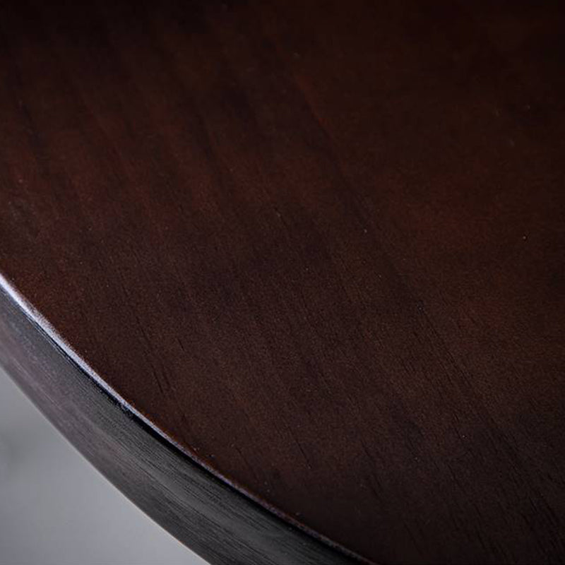 Industrial Armless Counter Stool Iron Bar Stool with Leather Cushion and Pedal for Cafe