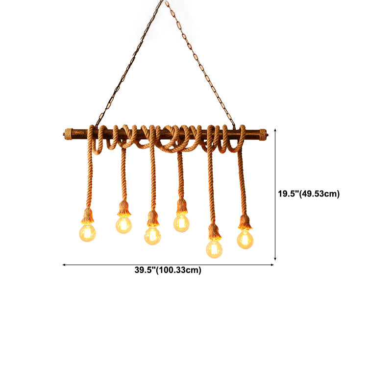Simple Hanging Island Light Industrial Hanging Lighting Fixture for Dining Room