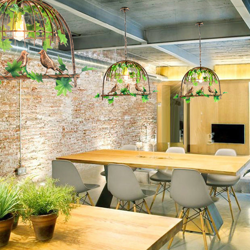 Creative Island Light Industrial Hanging Lighting Fixture for Dining Room