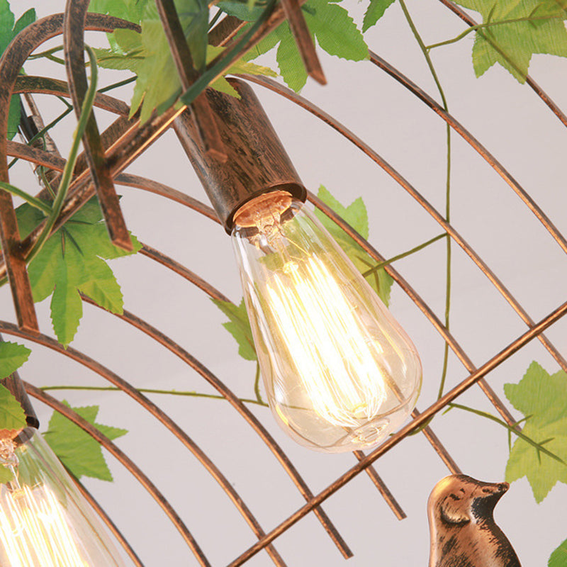 Creative Island Light Industrial Hanging Lighting Fixture for Dining Room