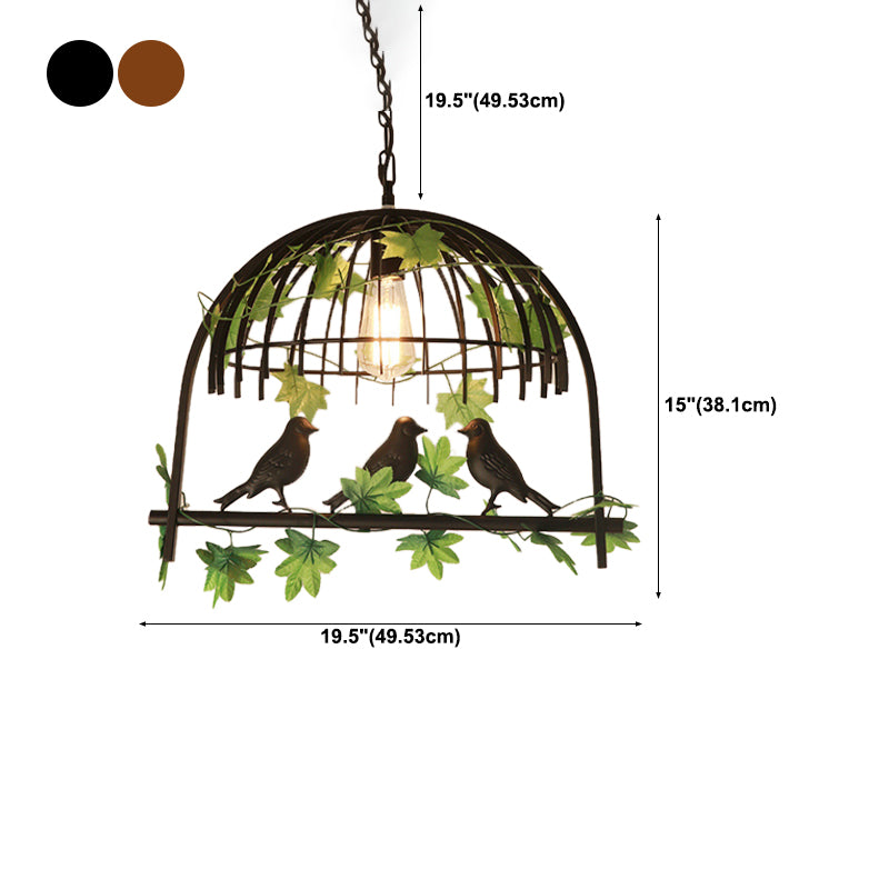 Creative Island Light Industrial Hanging Lighting Fixture for Dining Room