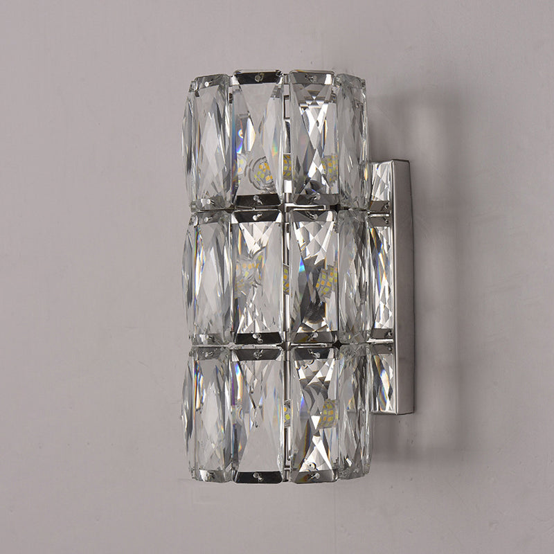Post-Modern Wall Sconce Crystal Wall Light Fixture for Hallway