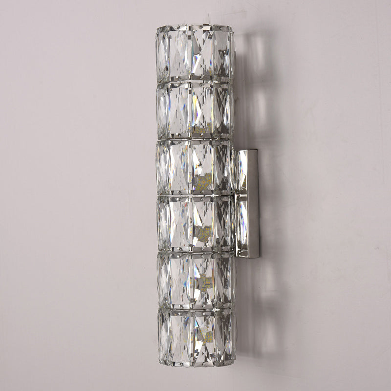 Post-Modern Wall Sconce Crystal Wall Light Fixture for Hallway