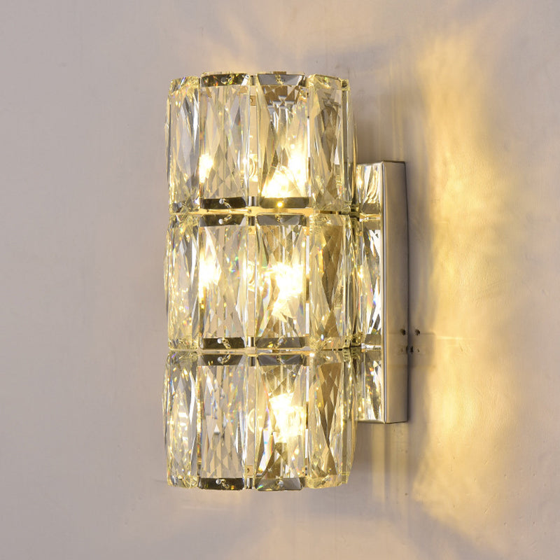 Post-Modern Wall Sconce Crystal Wall Light Fixture for Hallway