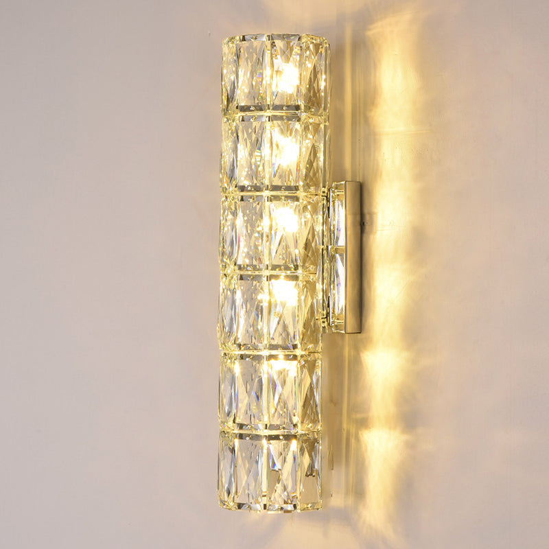 Post-Modern Wall Sconce Crystal Wall Light Fixture for Hallway