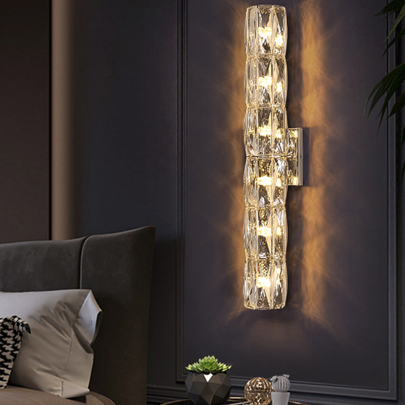 Crystal Wall Sconce Post-Modern Style Wall Light Fixture for Living Room