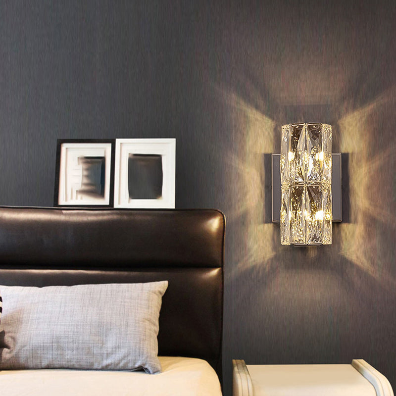 Crystal Wall Sconce Post-Modern Style Wall Light Fixture for Living Room