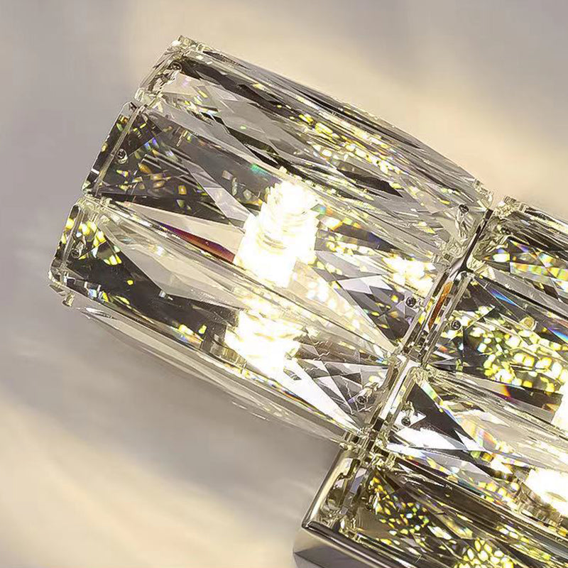 Crystal Wall Sconce Post-Modern Style Wall Light Fixture for Living Room