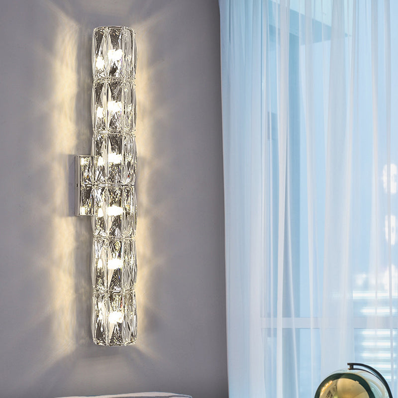 Crystal Wall Sconce Post-Modern Style Wall Light Fixture for Living Room