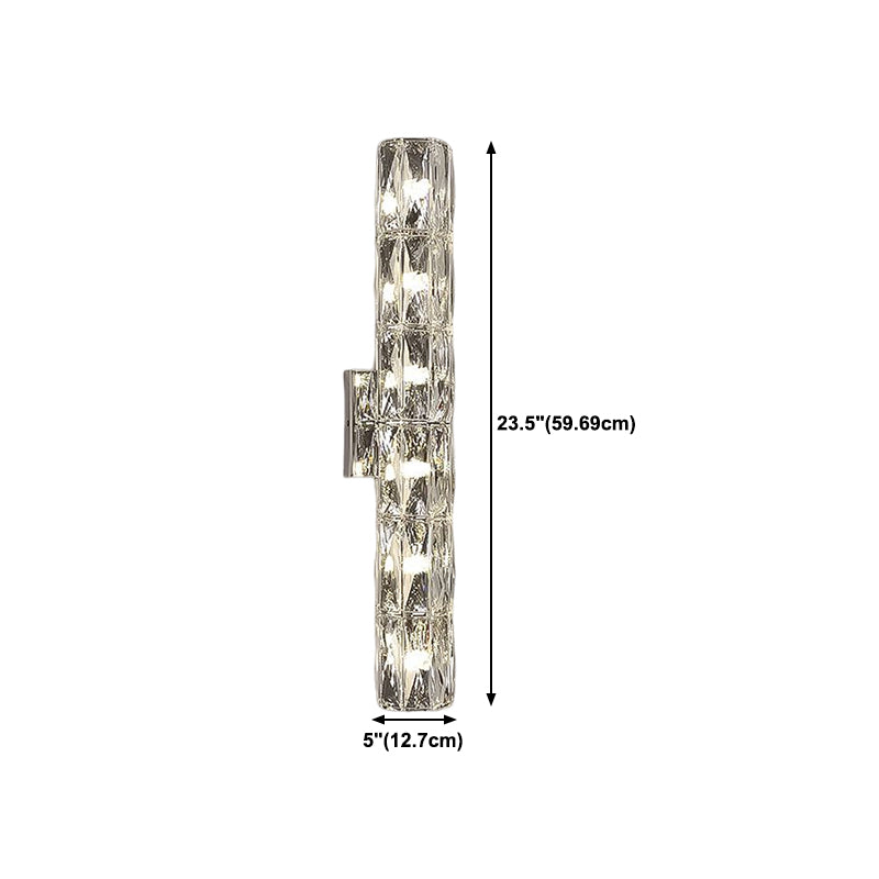 Crystal Wall Sconce Post-Modern Style Wall Light Fixture for Living Room