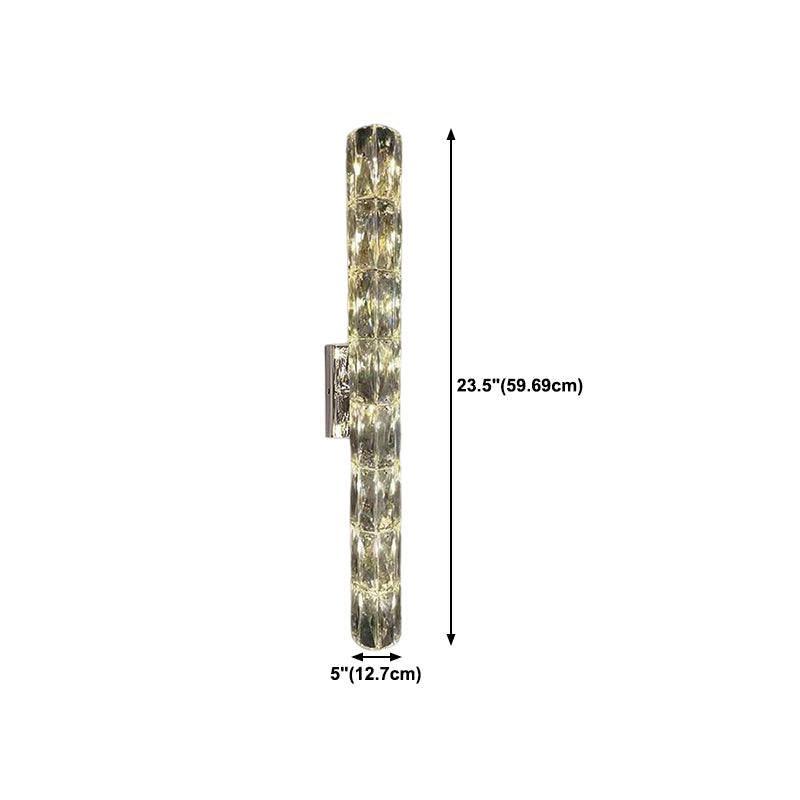 Crystal Wall Sconce Post-Modern Style Wall Light Fixture for Living Room