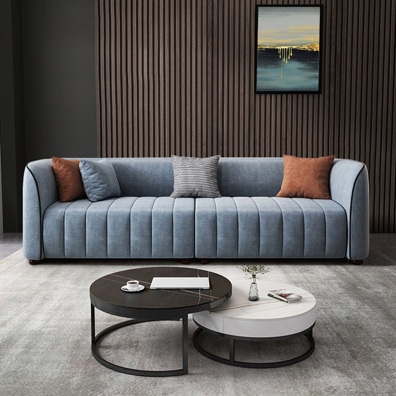 Tight Back Sofa with Tuxedo Arm for Living Room 34.64" Wide * 27.56"High