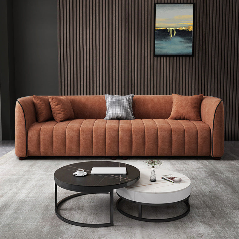 Tight Back Sofa with Tuxedo Arm for Living Room 34.64" Wide * 27.56"High