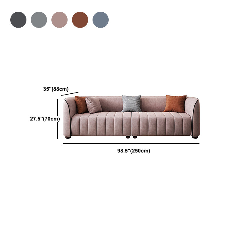 Tight Back Sofa with Tuxedo Arm for Living Room 34.64" Wide * 27.56"High