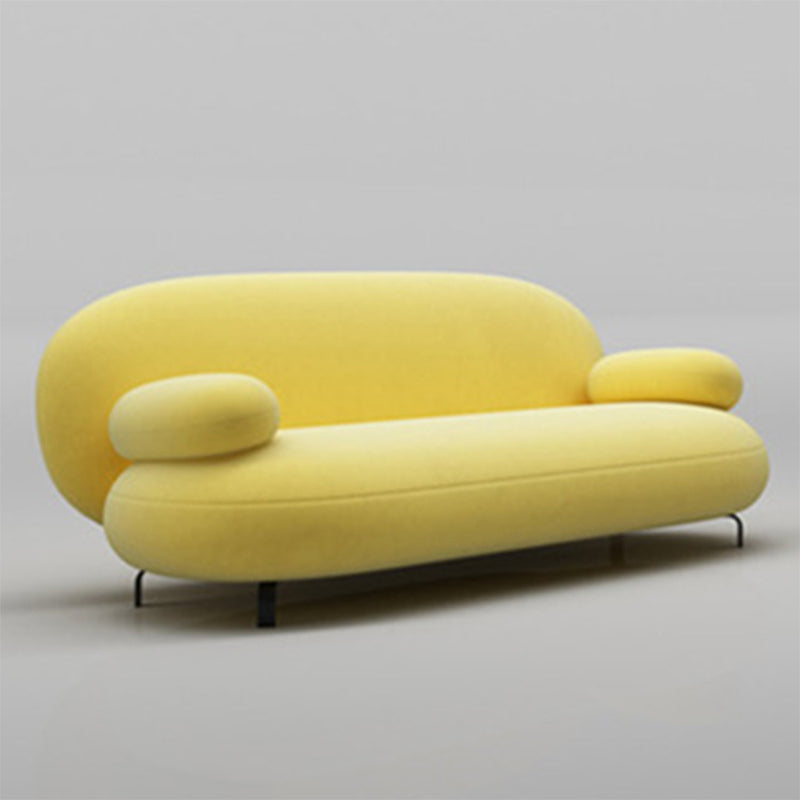 35.43" Wide Contemporary Sofa Pillow Top Arm Standard Sofa for Living Room