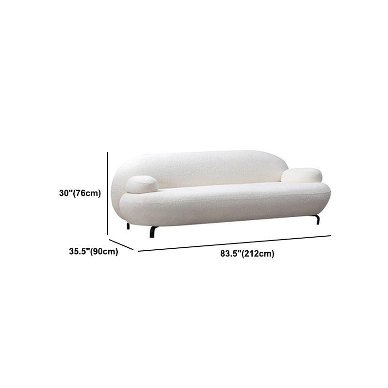 35.43" Wide Contemporary Sofa Pillow Top Arm Standard Sofa for Living Room