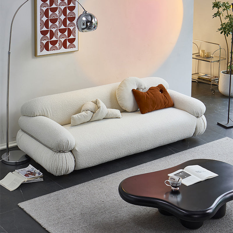 39.37"W Sofa Pillow Top Arm Tight Back Foam Filled Sofa for Living Room