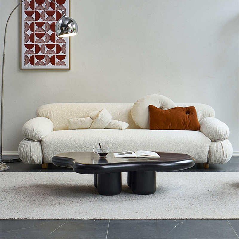 39.37"W Sofa Pillow Top Arm Tight Back Foam Filled Sofa for Living Room