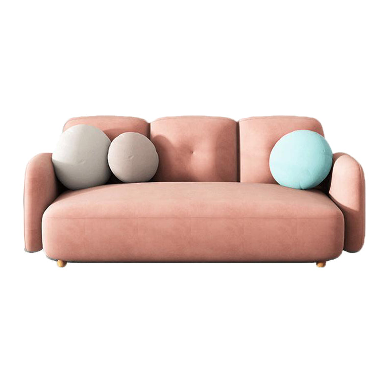 28.74" Wide Square Arm Sofa Contemporary Standard Sofa for Living Room