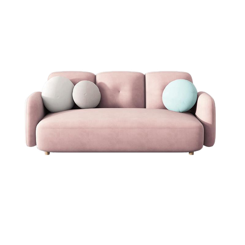 28.74" Wide Square Arm Sofa Contemporary Standard Sofa for Living Room