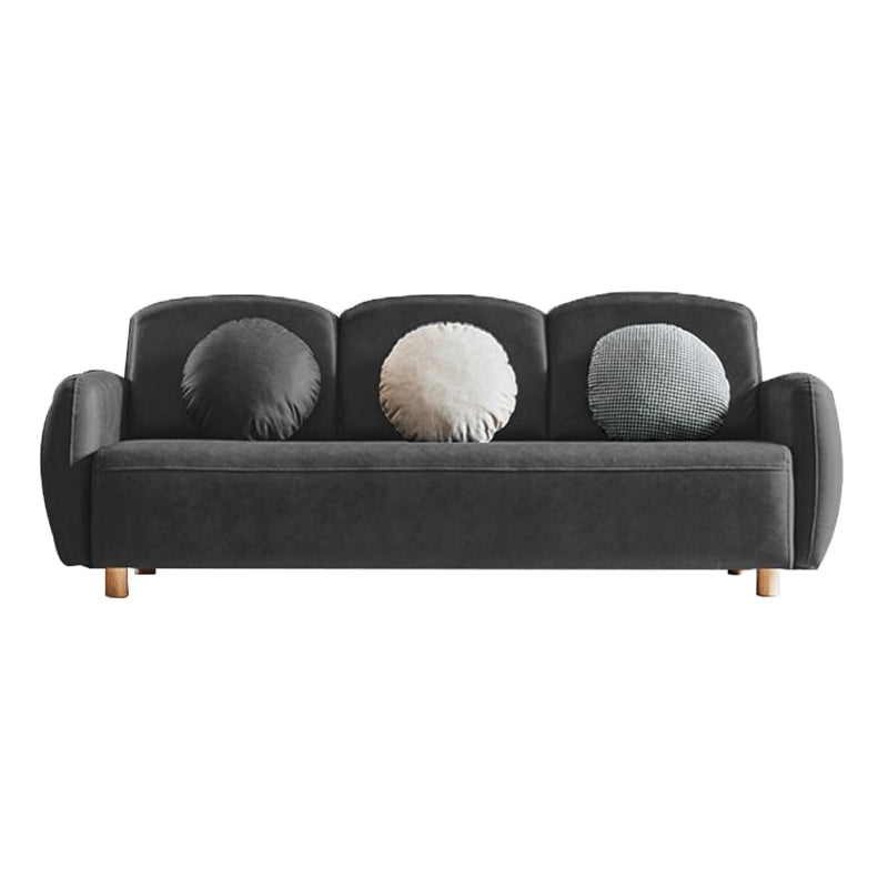 28.74" Wide Square Arm Sofa Contemporary Standard Sofa for Living Room