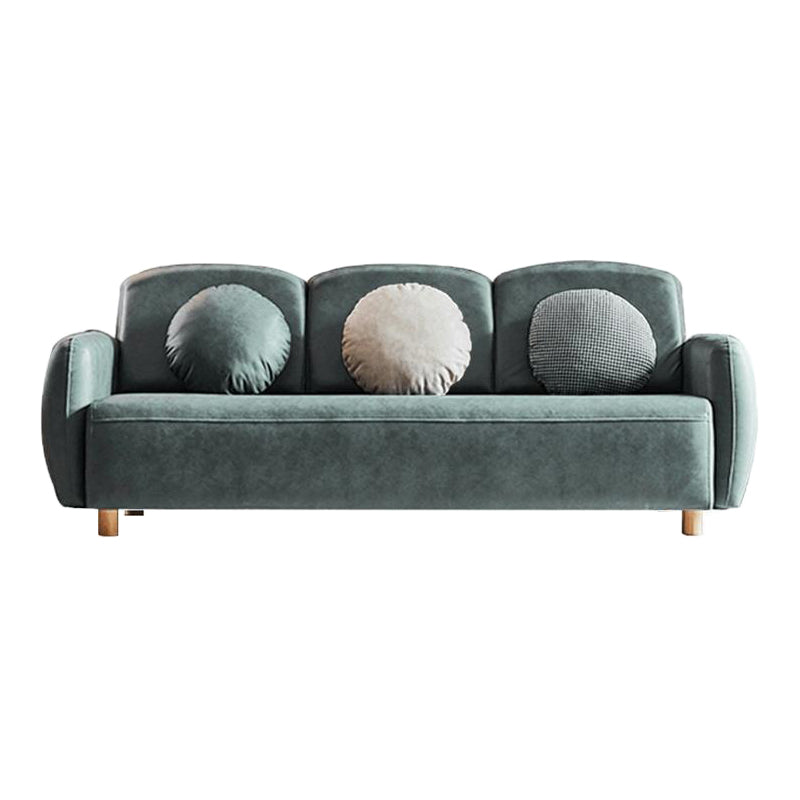28.74" Wide Square Arm Sofa Contemporary Standard Sofa for Living Room