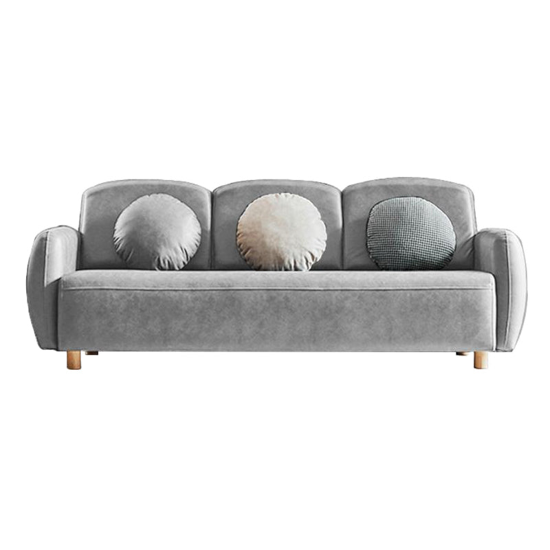28.74" Wide Square Arm Sofa Contemporary Standard Sofa for Living Room