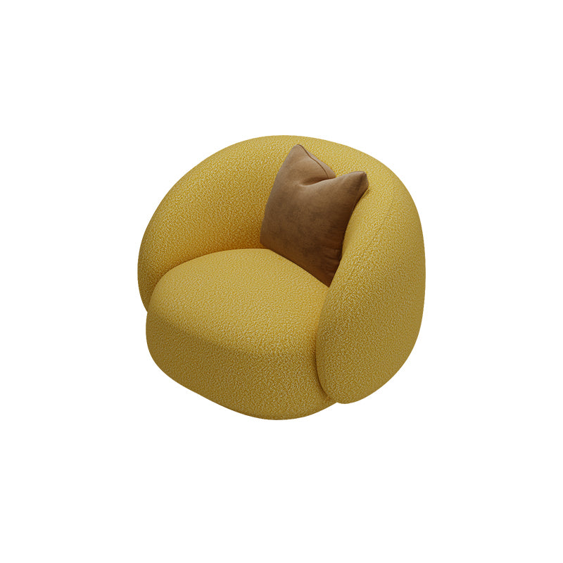 Recessed Arm Sofa Sofa Chaise, 29.53 "W * 28.74" H Wool Sofa