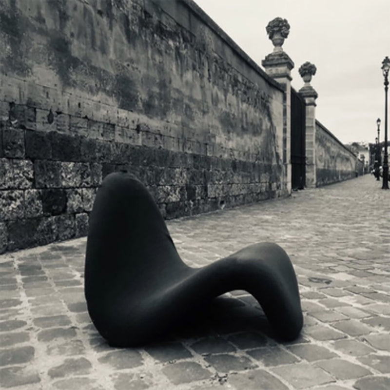 37.80" Wide Contemporary Style Single Sofa Chair Fixed Back Armless Chair