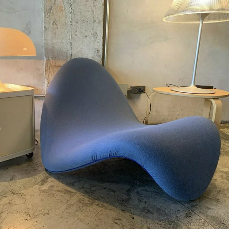 37.80" Wide Contemporary Style Single Sofa Chair Fixed Back Armless Chair