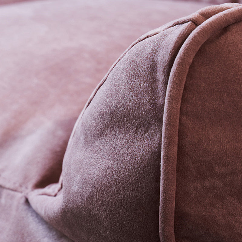 Contemporary 25.6" Height Flared Arm Sewn Pillow Back ArmChair