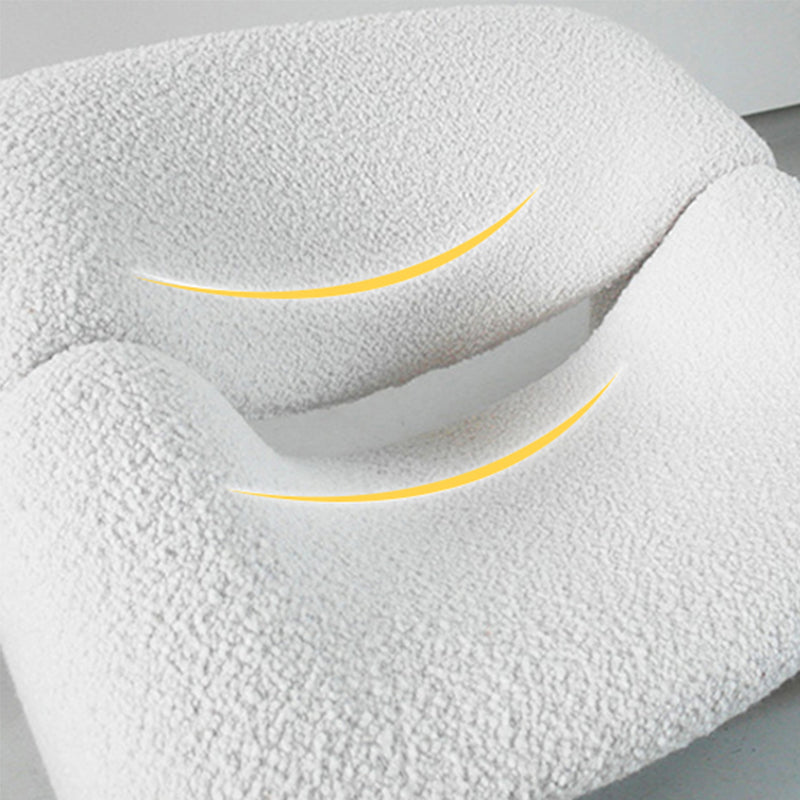 25.98" Wide Contemporary Style Single Sofa Chair Sloped Arms Chair