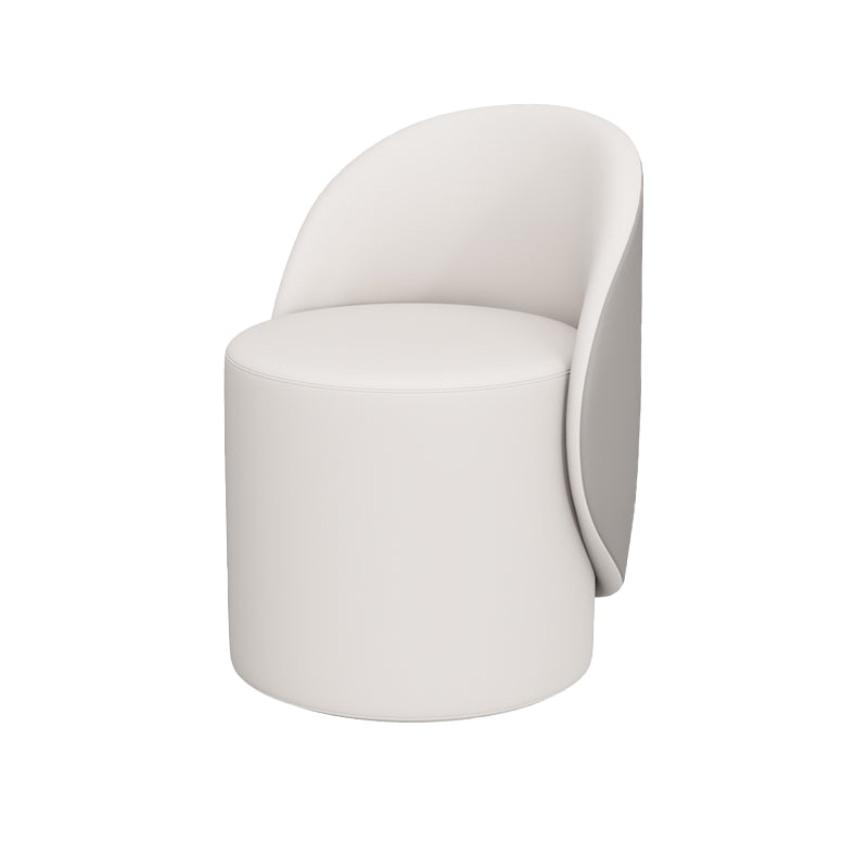 Contemporary 15.7"Wide Accent Chair Fixed Back Armless Sponge Side Chair