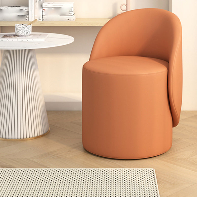 Contemporary 15.7"Wide Accent Chair Fixed Back Armless Sponge Side Chair
