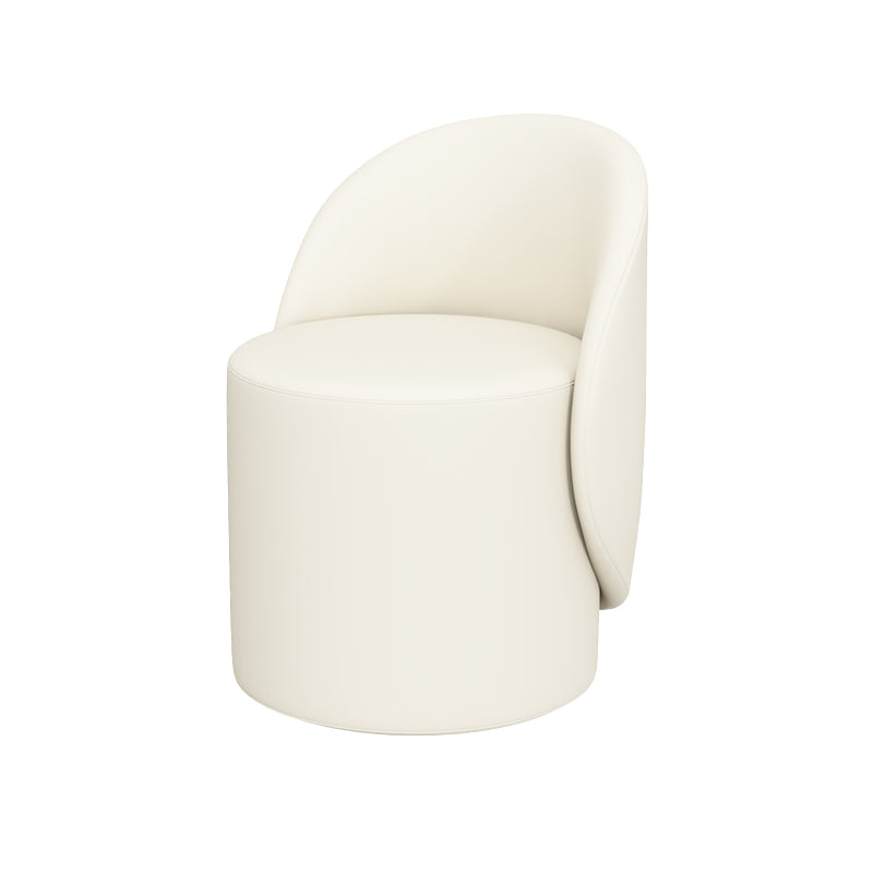 Contemporary 15.7"Wide Accent Chair Fixed Back Armless Sponge Side Chair
