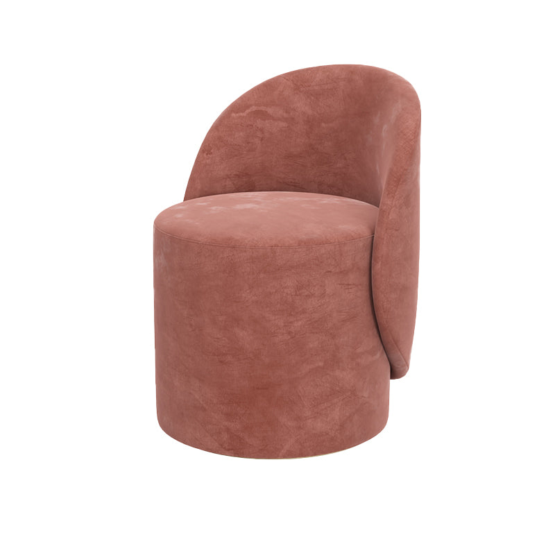 Contemporary 15.7"Wide Accent Chair Fixed Back Armless Sponge Side Chair