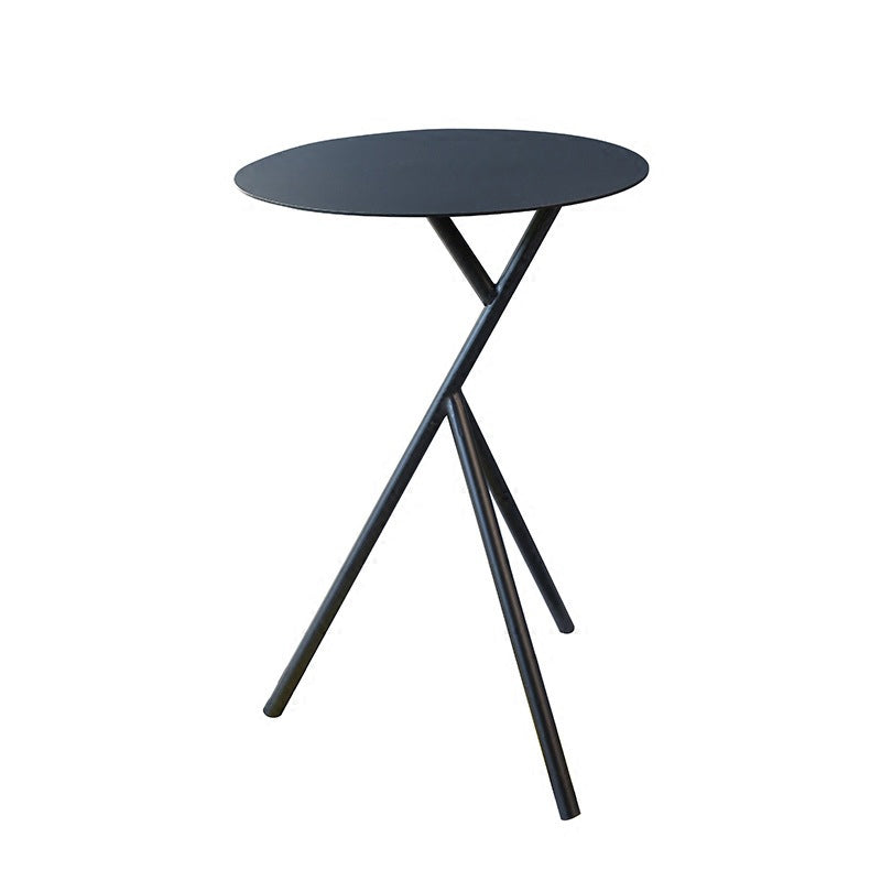 Round 3 Legs Base Design Metal Table Medieval Modern Style Side Table