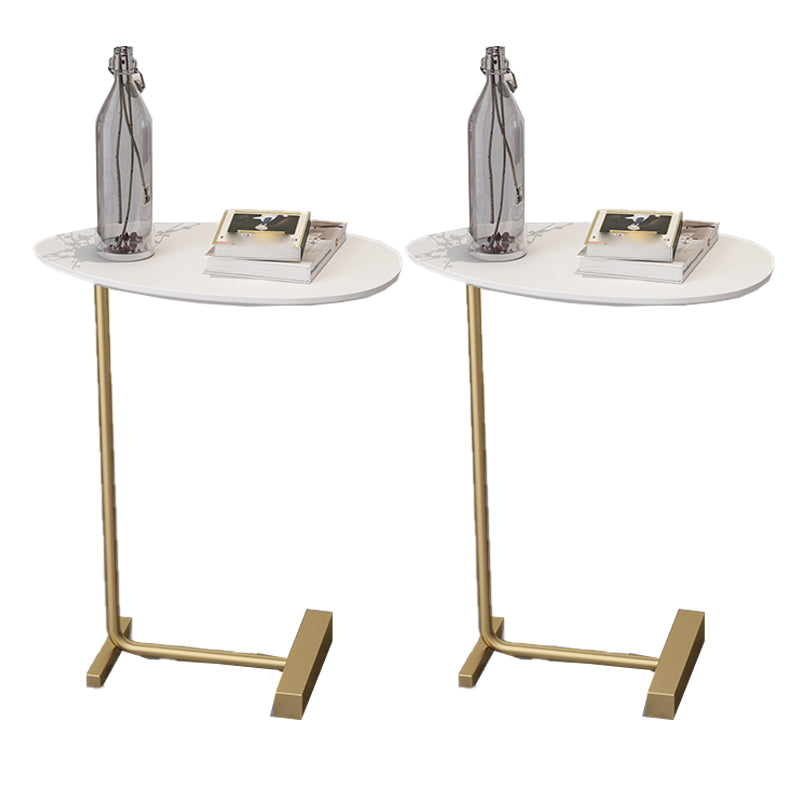 23.6" Tall Scandinavian Style Sofa Side Accent Table C Side Table End Table