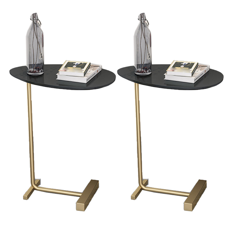 23.6" Tall Scandinavian Style Sofa Side Accent Table C Side Table End Table