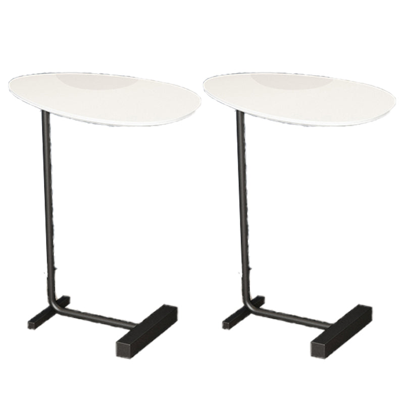 23.6" Tall Scandinavian Style Sofa Side Accent Table C Side Table End Table