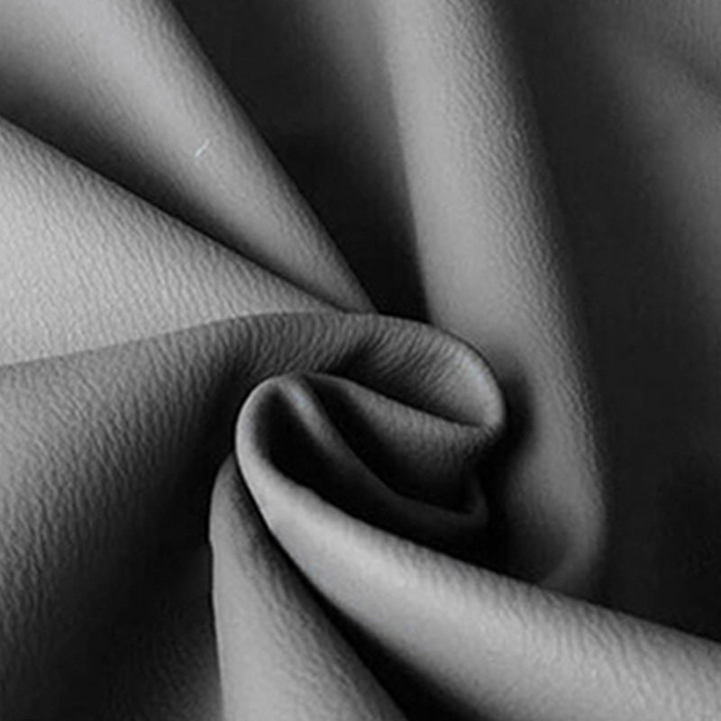 20 Inch Tall Nightstand Modern Stone Top Faux Leather 2-Drawer Legs Included Night Table