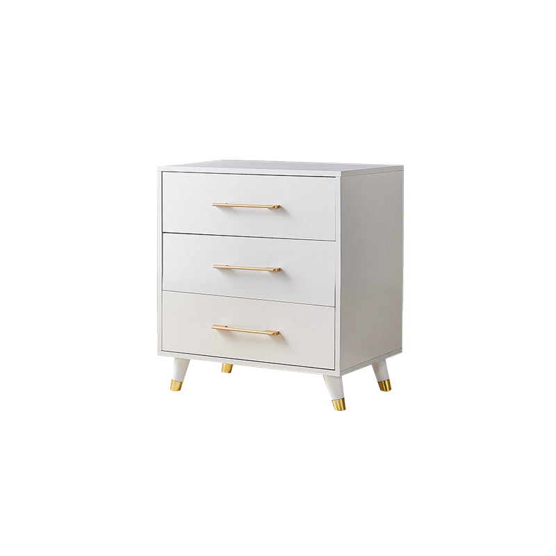 White / Black Storage Chest 16" W Vertical Lingerie Chest for Bedroom