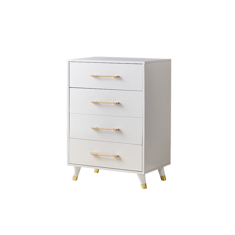 White / Black Storage Chest 16" W Vertical Lingerie Chest for Bedroom