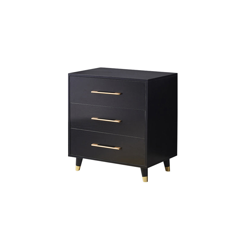 White / Black Storage Chest 16" W Vertical Lingerie Chest for Bedroom