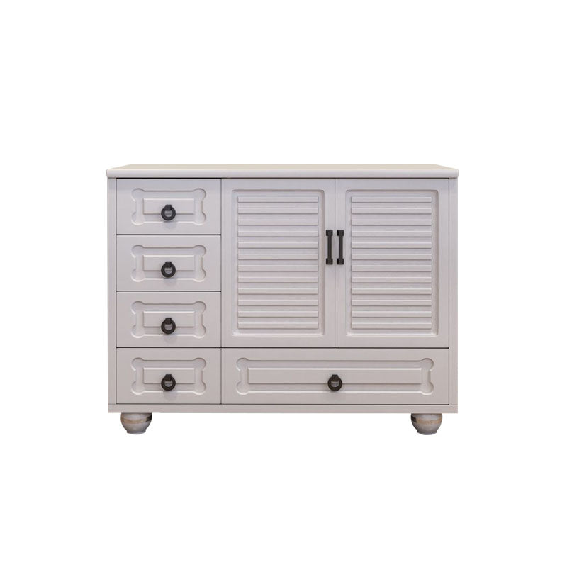 White Storage Chest 16" W Storage Chest Dresser with Drawers for Bedroom