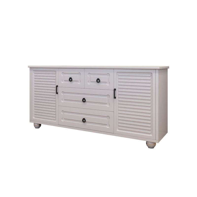 White Storage Chest 16" W Storage Chest Dresser with Drawers for Bedroom
